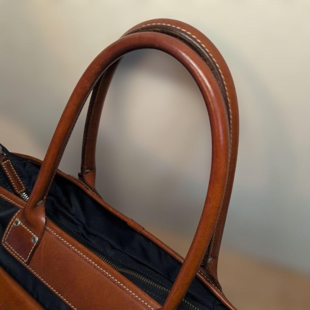 フェリージ トートバッグ ビジネスバッグ ナイロン レザー 17-44