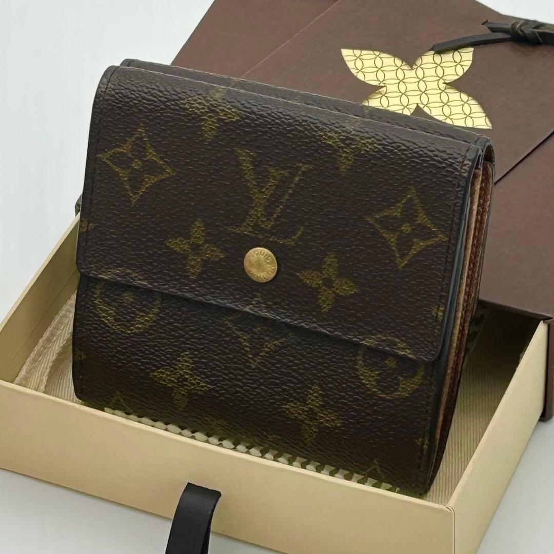 ルイ ヴィトン ポルトモネ ビエ カルトクレディ モノグラム Wホック