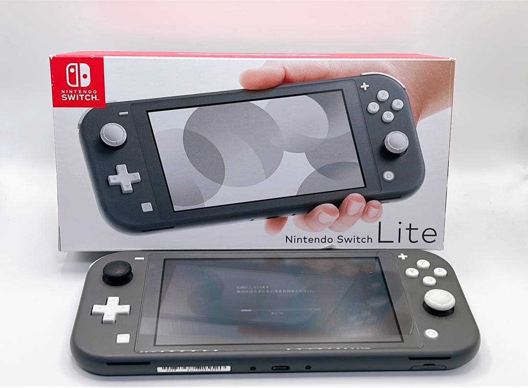 Nintendo Switch Lite グレー 本体 初期化済み 動作確認済み