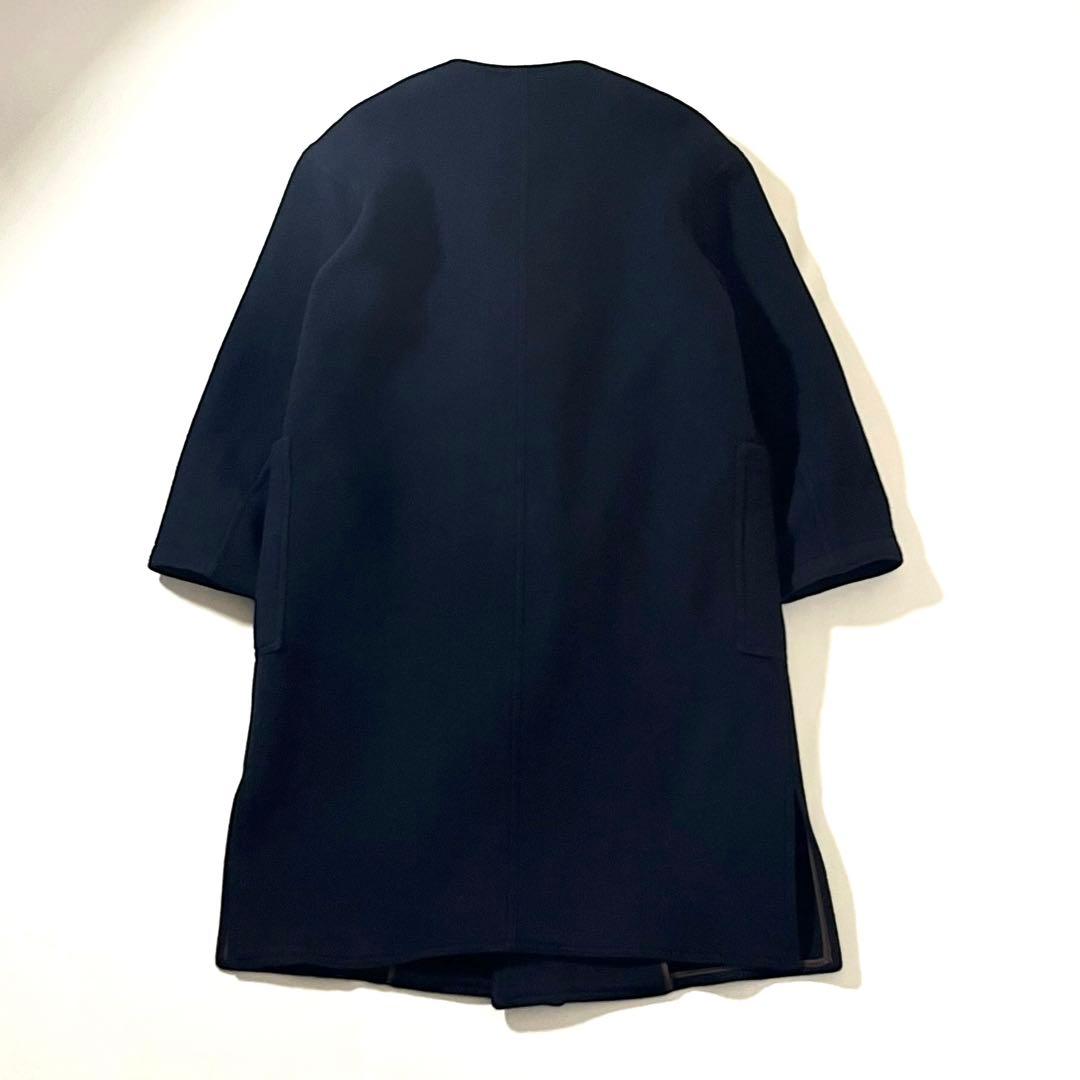 【美品】ロンドントラディション×ビームス　ノーカラー トグル コート　コラボ別注