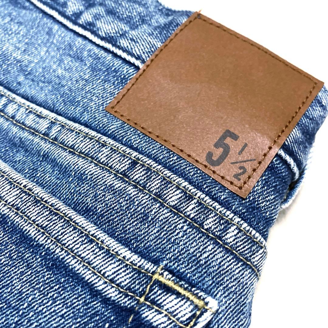 新品タグ付き❣️ spick&span 5 1/2 ルーズストレートデニム 【M】