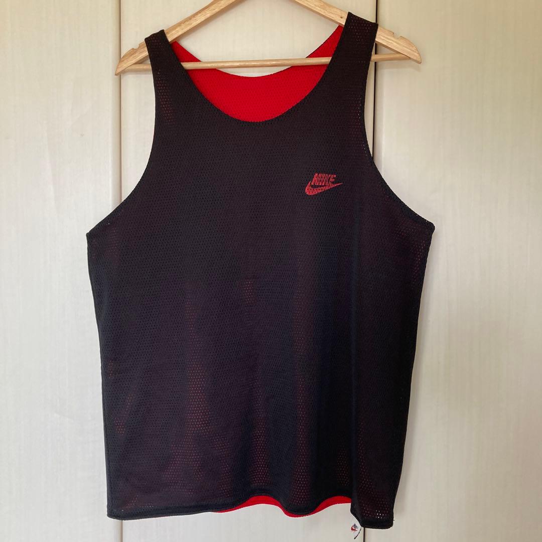 90's NIKE 銀タグ　リバーシブルタンクトップ