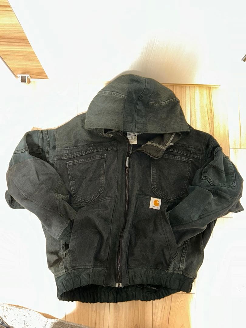 Carhartt フード付きリメイク デトロイトジャケット