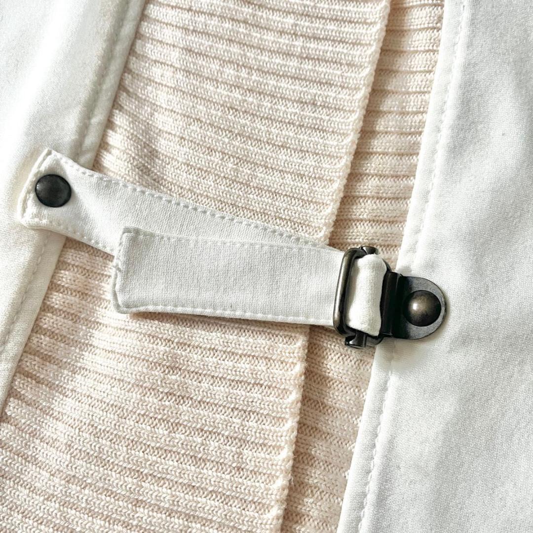 マックスマーラ フード付 コート ニット カーディガン ダッフル ベージュ 3L