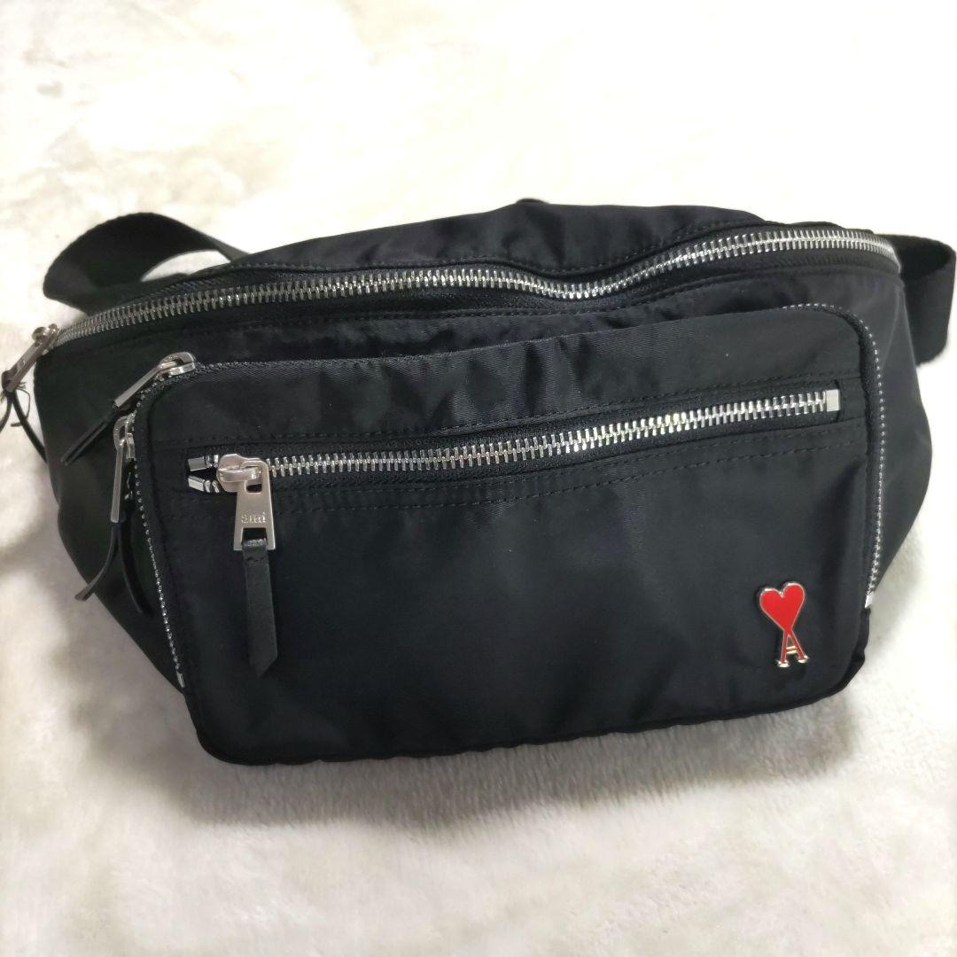 ami ボディーバッグ　ブラック