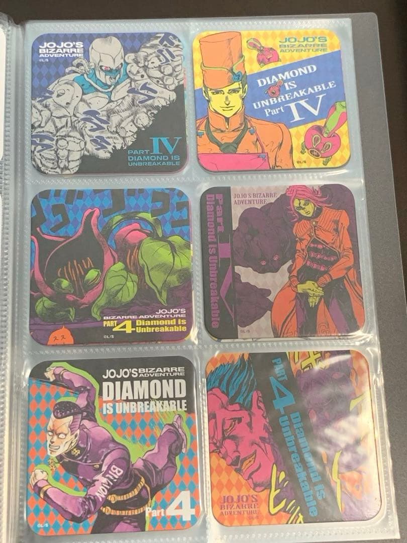 ジョジョの奇妙な冒険　原画展　アートコースター　58種