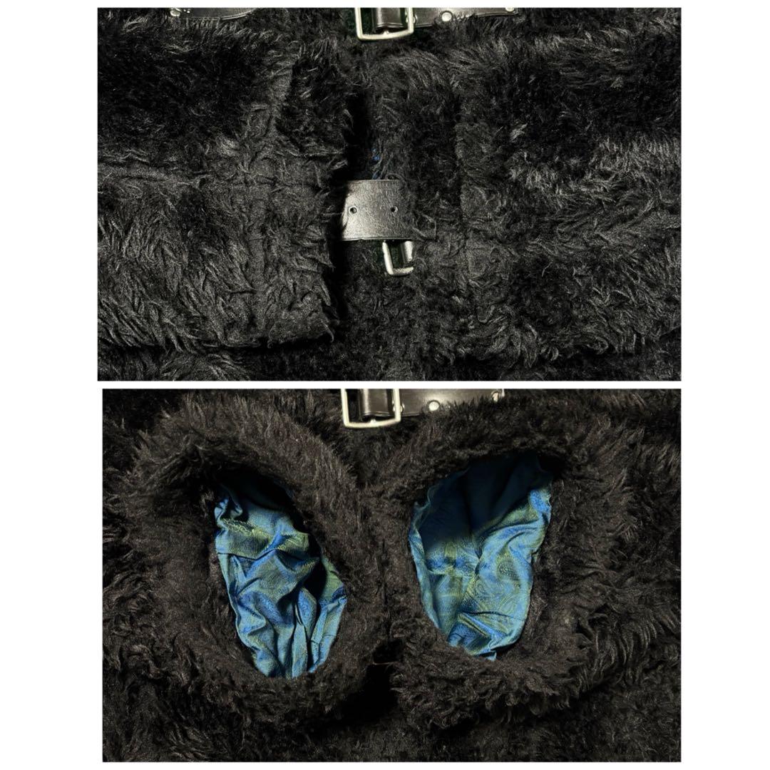 あ！希少▲BED J.W. FORD ボアコート フェイクファーコート