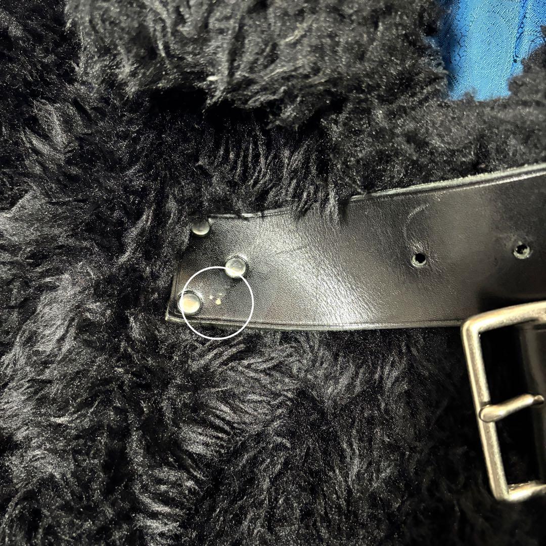 あ！希少▲BED J.W. FORD ボアコート フェイクファーコート