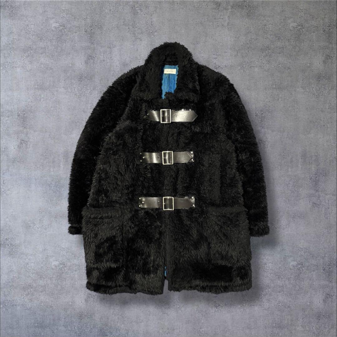 あ！希少▲BED J.W. FORD ボアコート フェイクファーコート