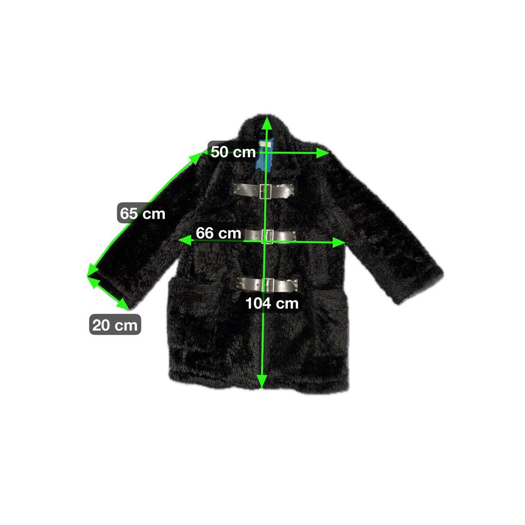 あ！希少▲BED J.W. FORD ボアコート フェイクファーコート