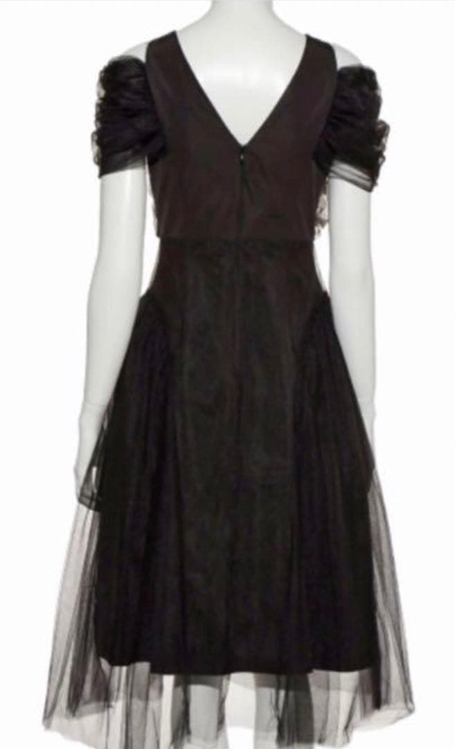 【未使用】FURFUR. ファーファー　黒　チュールドレス