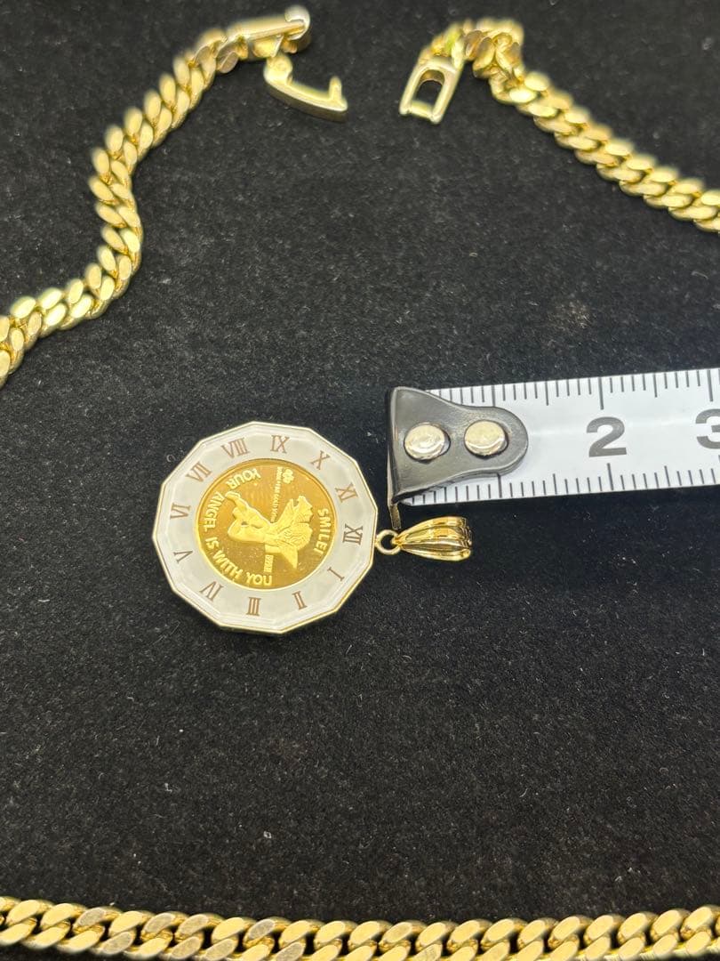 K24 純金トップ K18枠バチカン