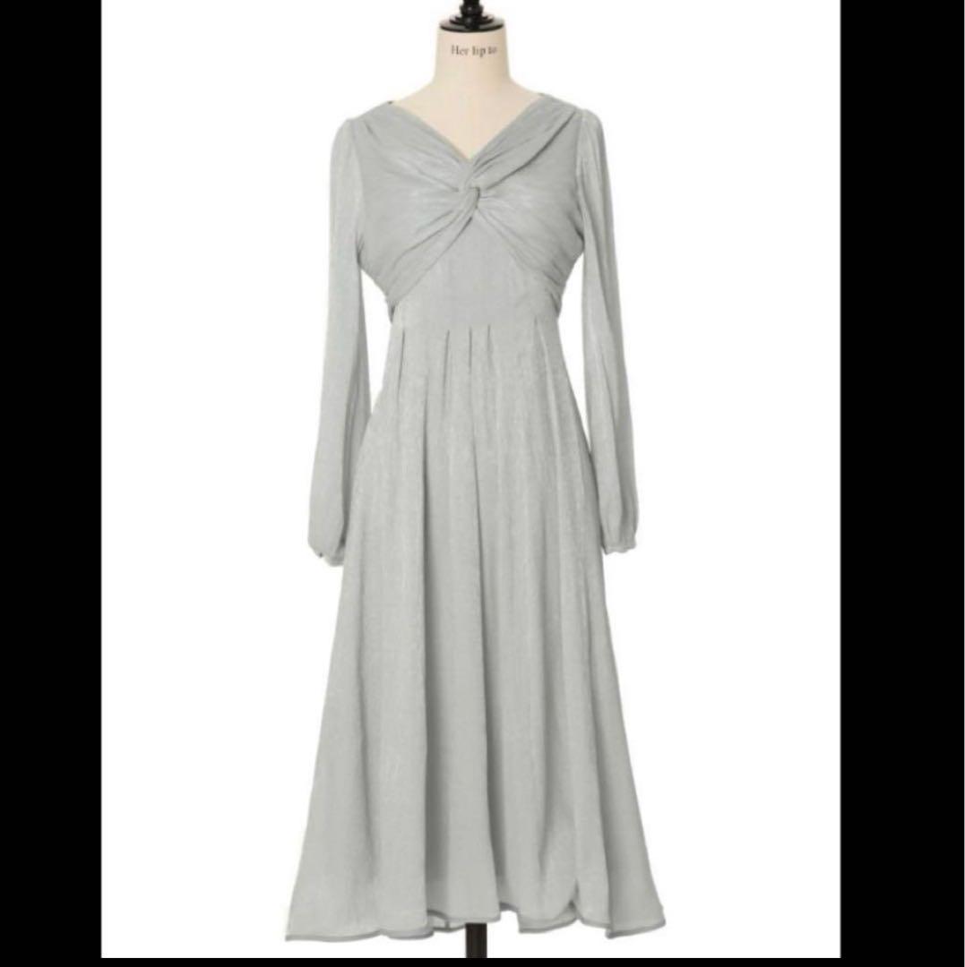 お値下中herlipto Moon Glow Dot Pleated Dress