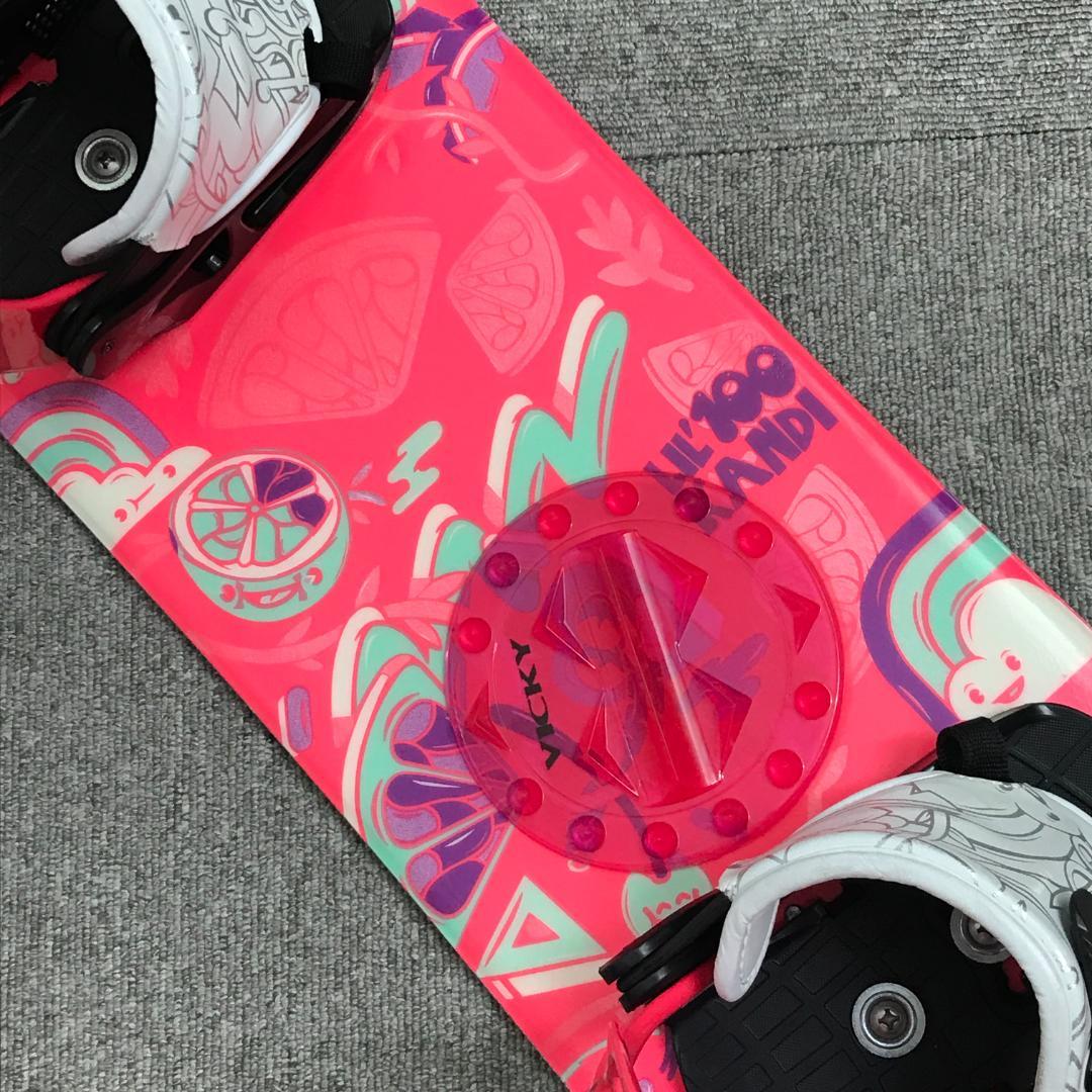 3点セット■美品■子供用■WAX済■K2 ボード ビンディング ブーツ 女の子