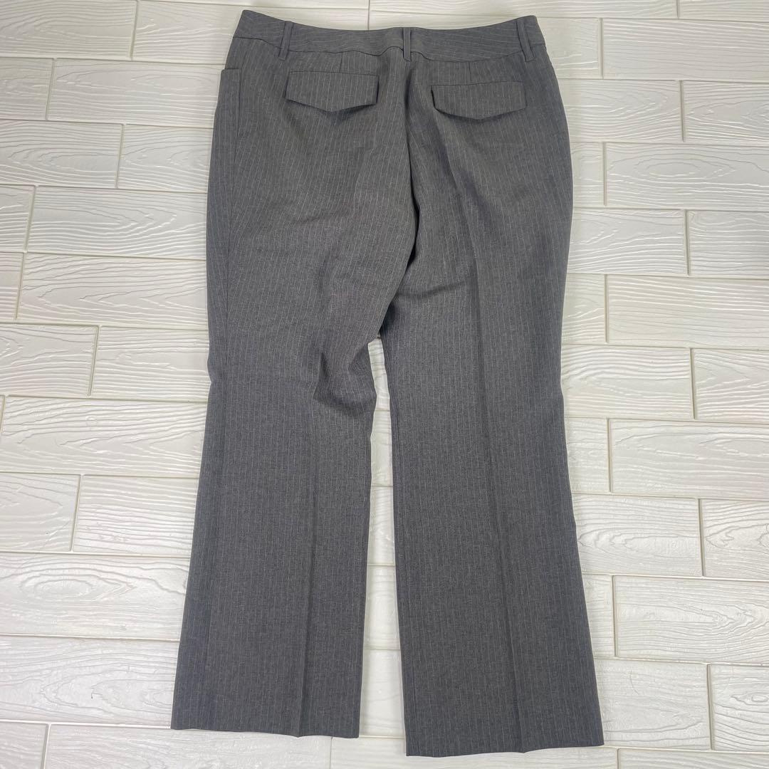 ｎ,レディース　ビジネススーツ　セットアップ　パンツ2本　19号　グレー