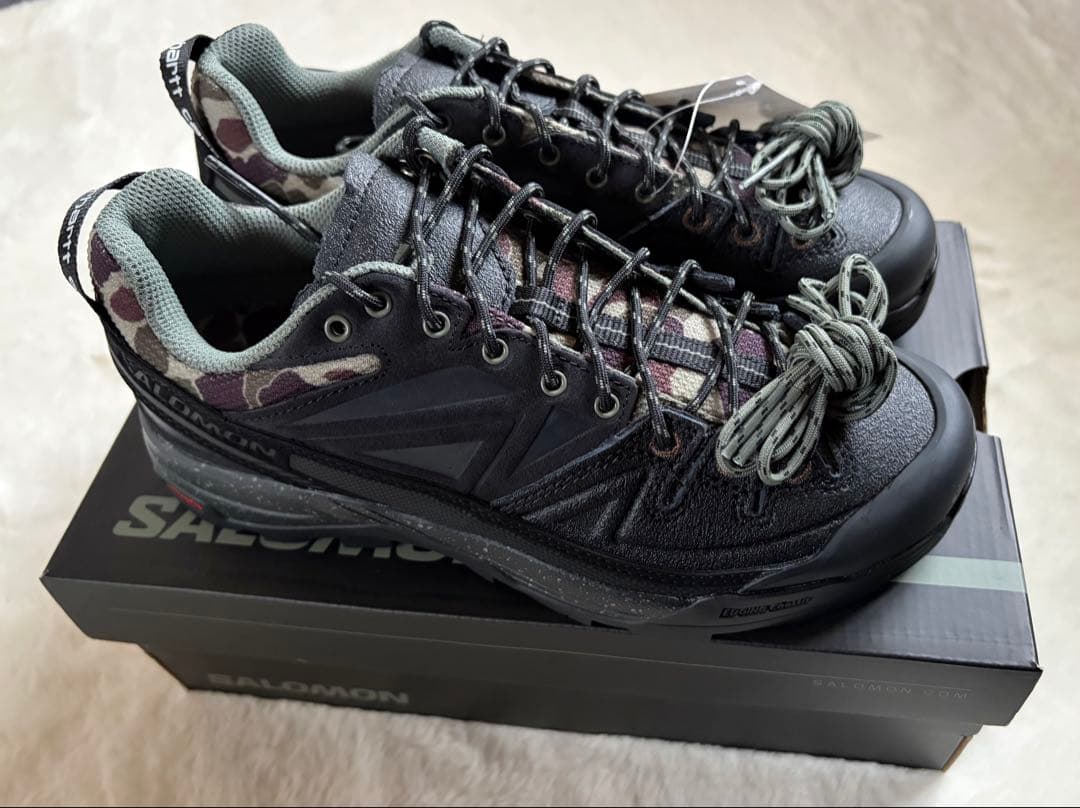 靴 SALOMON x CARHARTT WIP X-ALPBLACK 23.5cm