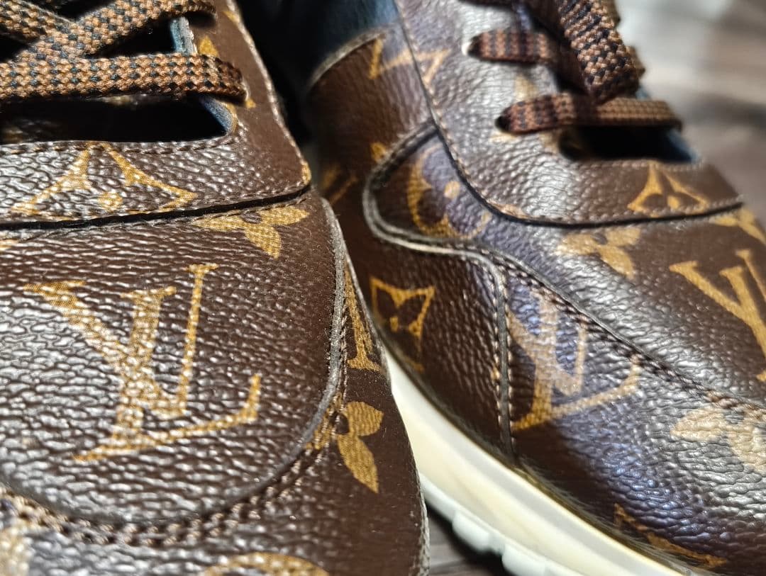 Louis Vuitton スニーカー ブラウン/ホワイト/ブラック