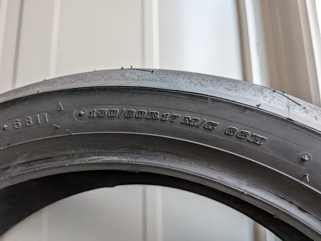 ほぼ新品　α-13SP 前後セット 110/70R17 150/60R17