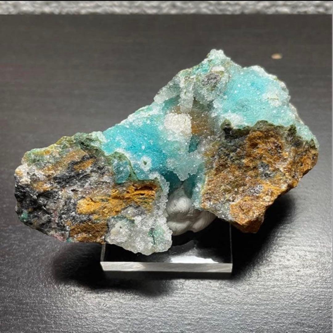 ジェムシリカ原石　クリソコラ　カルセドニー