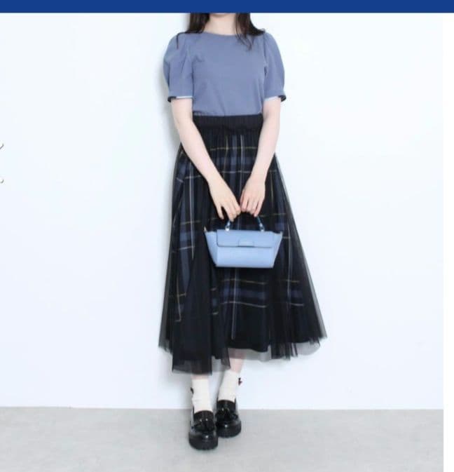 新品未使用タグ付　ブルーレーベルクレストブリッジ　チュールスカート5way