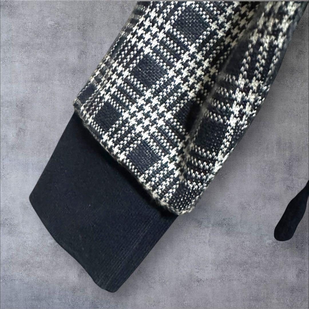 【美品】トムブラウン 4bar マイクロチェック ジャガード パーカー