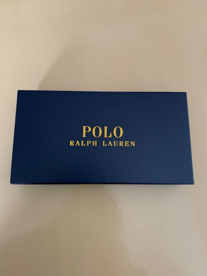 POLO RALPH LAUREN 長財布 ブラウン/グリーン