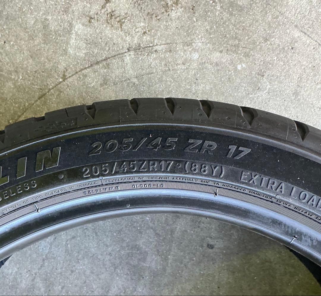 205/45R17 ミシュラン パイロットスポーツ5 2024年製 2本