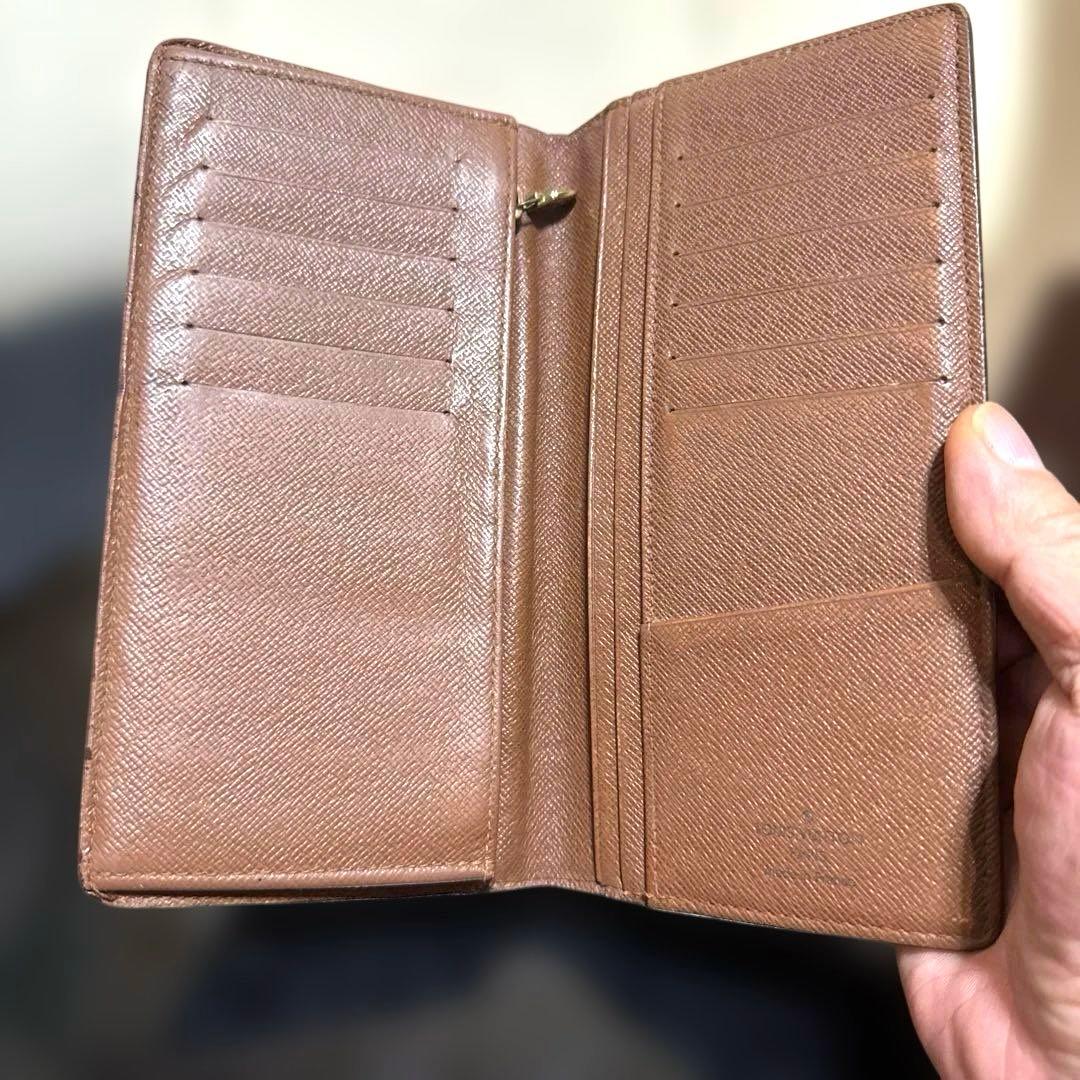 13☆良品☆モノグラム♪ポルトフォイユ ブラザ 二つ折り長財布