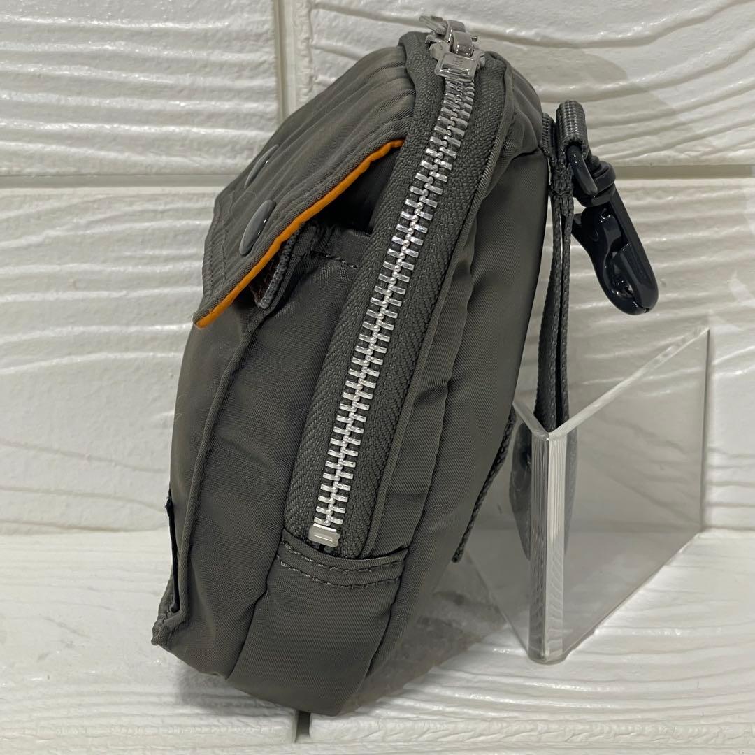 PORTER ポーター　タンカー　ポーチ　シルバーグレー小物いれ　スマホケース
