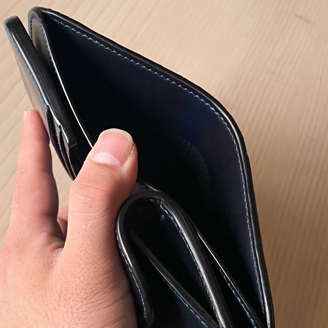 【セール】 2つ折り財布 ホーウィンシェルコードバン クロコダイル ポロサス