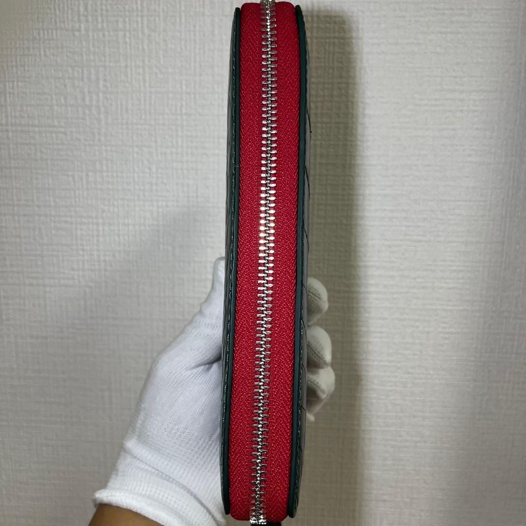 ひこーき【新品・未使用】シャイニングクロコダイル　長財布　シャムワニ