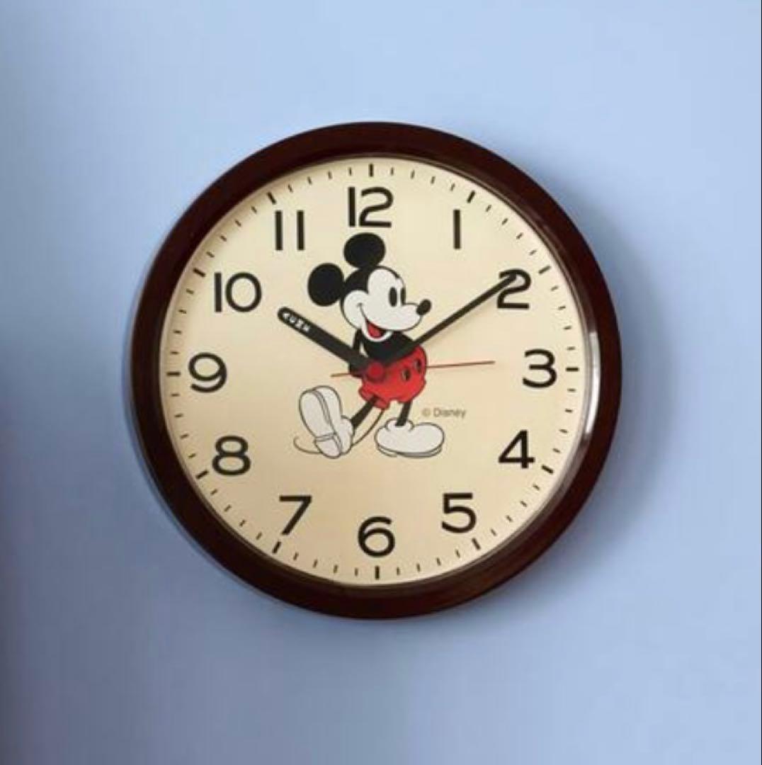 新品　未使用　アクメファニチャー　ディズニー掛時計
