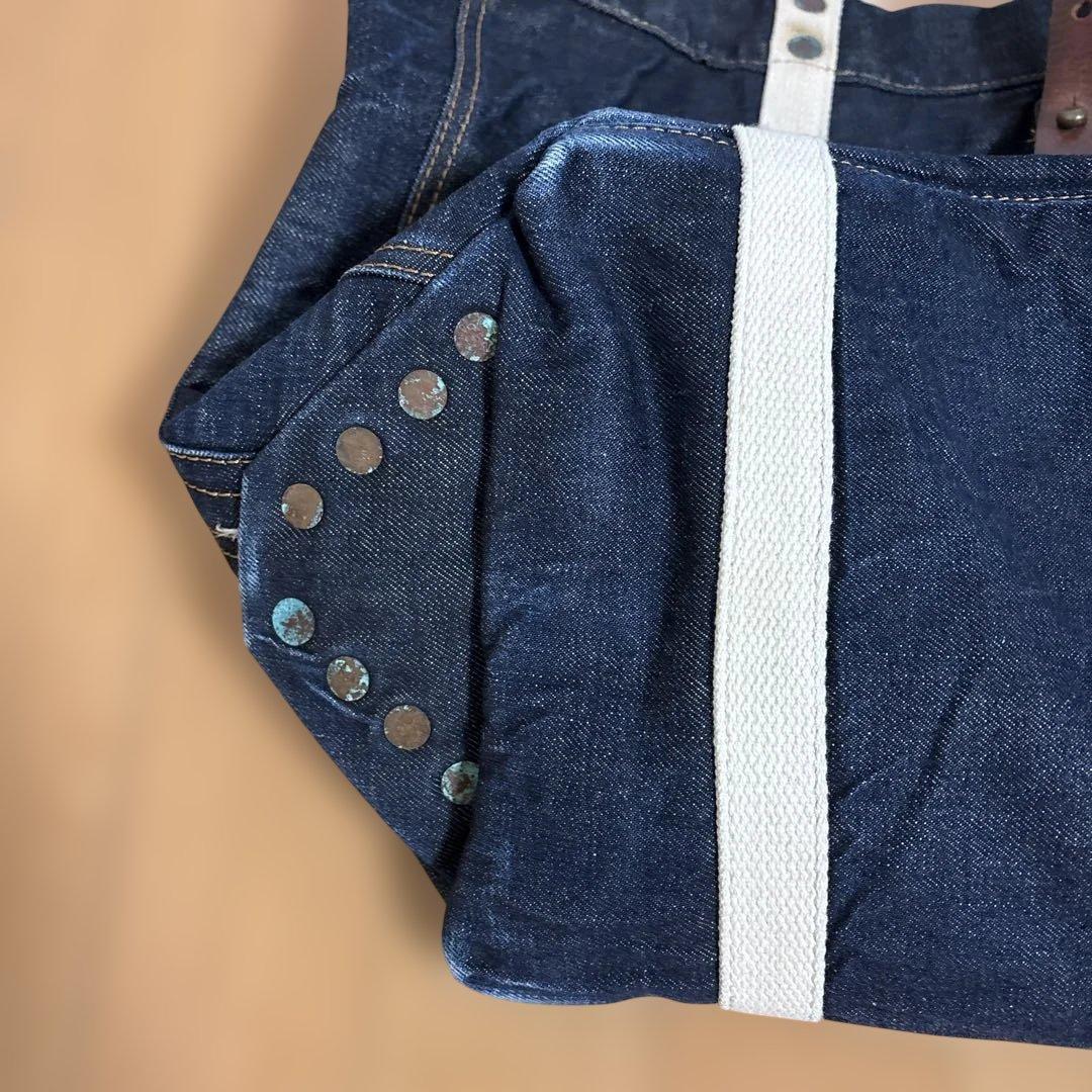 ダブルアールエル　RRL トートバッグ インディゴ　MADE IN ITALY