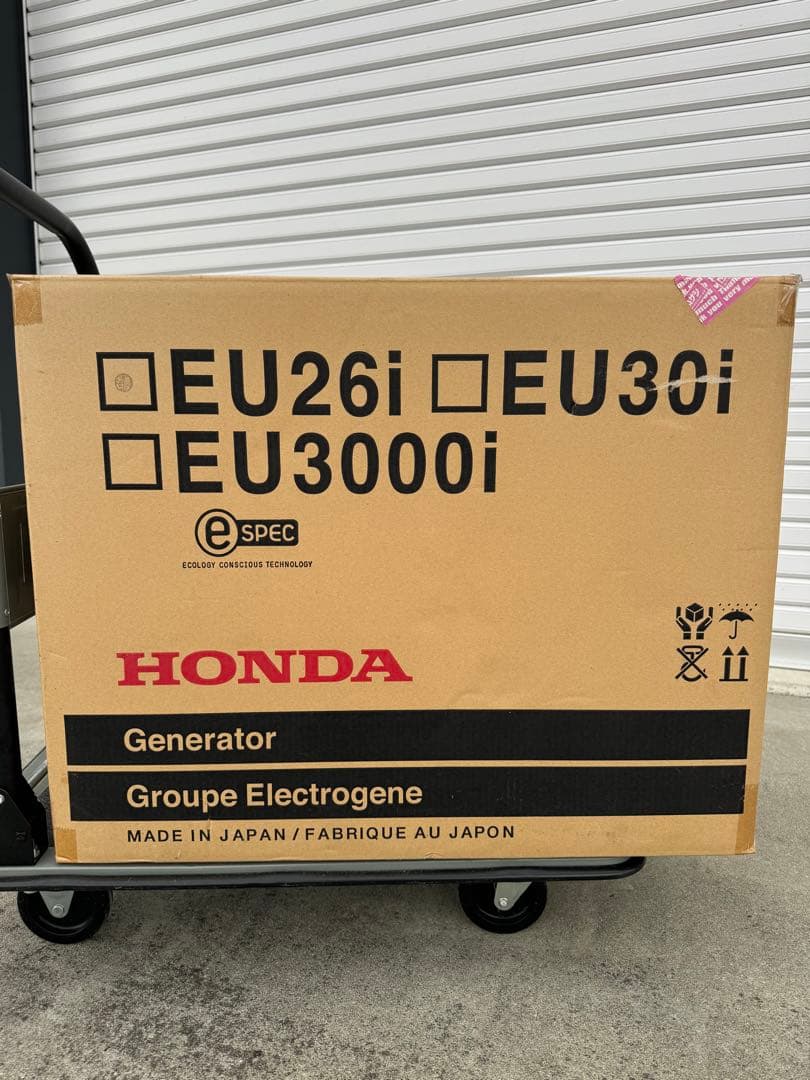 【新品未使用】HONDA 発電機 EU26i