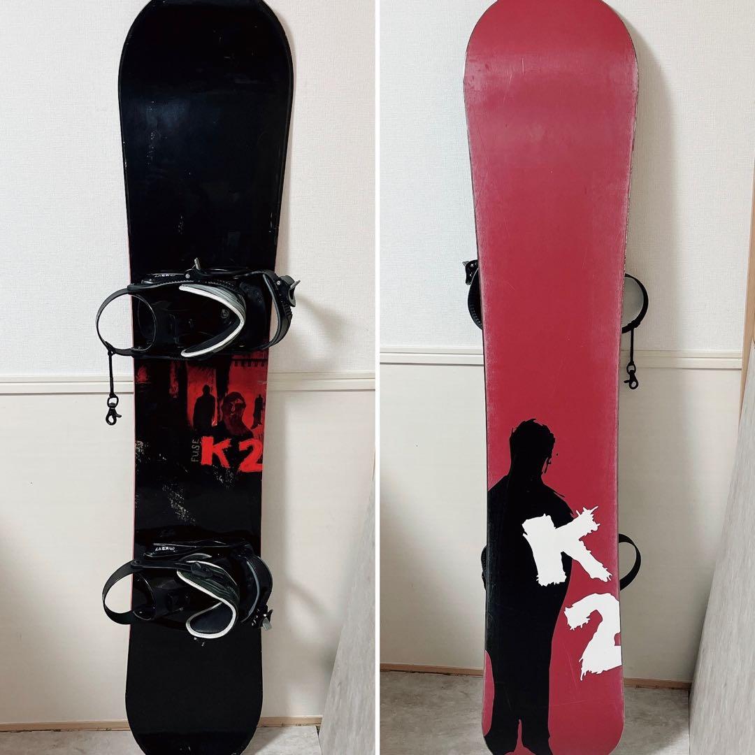 K2 FUSE 155cm V7 メンズ　スノーボードセット No.01