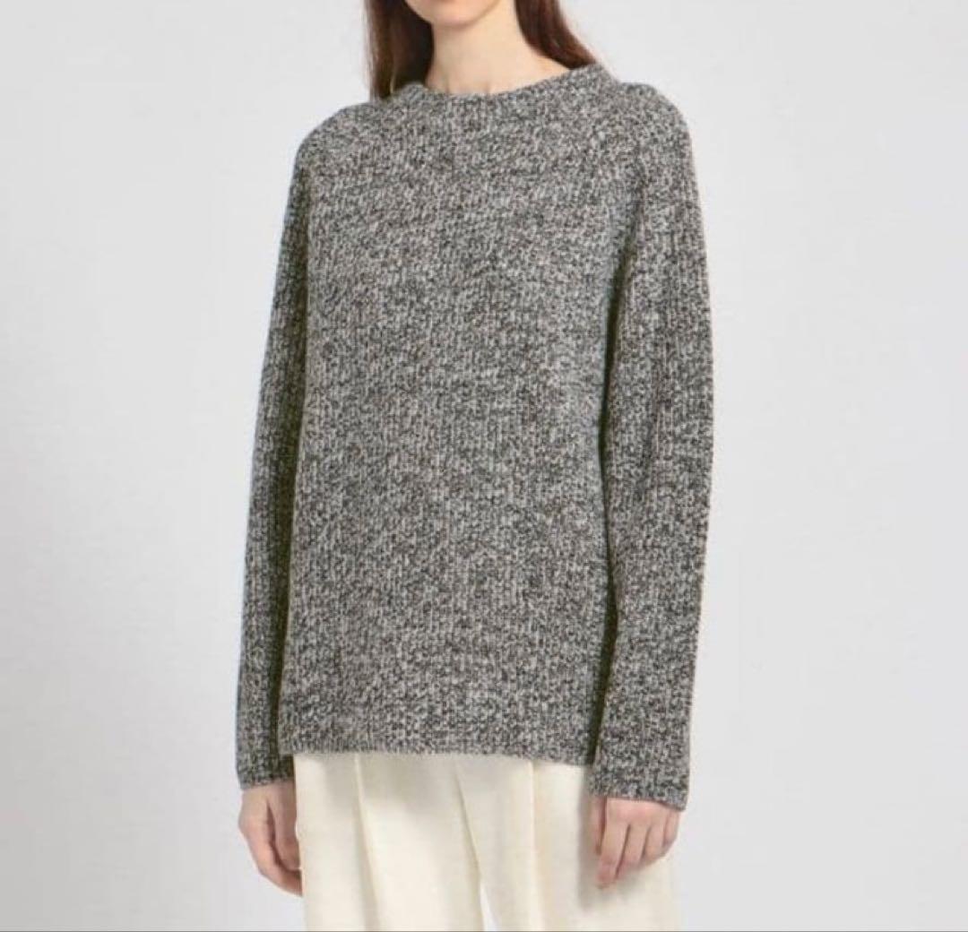 セオリーリュクス ニット　Misto Shane ブラックマルチ40