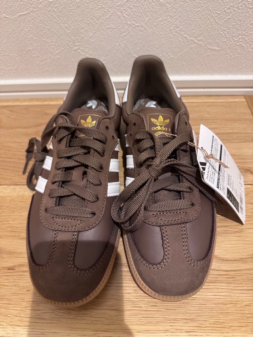 【新品未使用】adidas samba og ブラウン 24cm IE6522