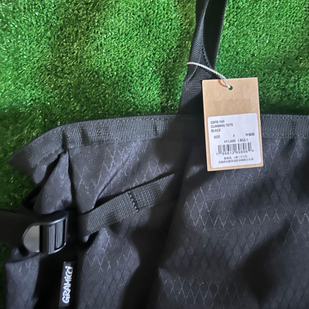 めがねGRAMICCI ブラッククライミング トートバッグG5FB-165