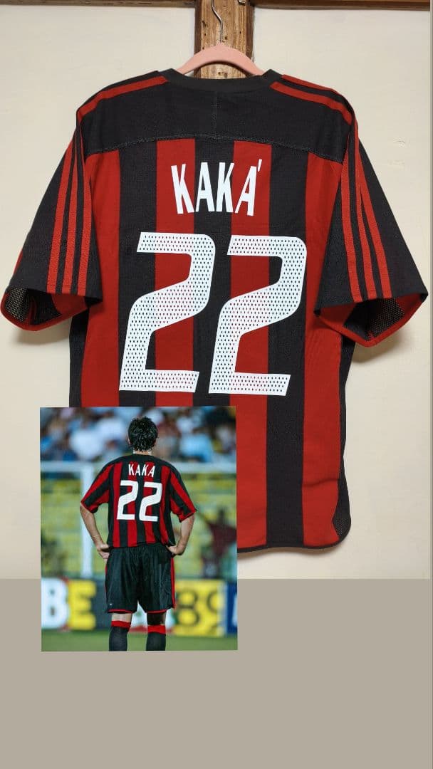 ウェア AC Milan 2003-04 KAKA' 22 Player Issue