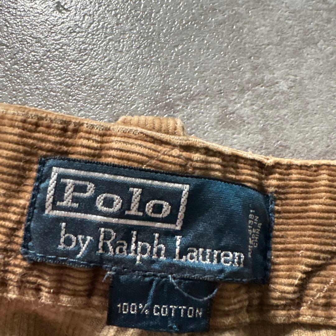 名作　00s ラルフローレン　コーデュロイカーゴパンツ　パラシュートパンツ