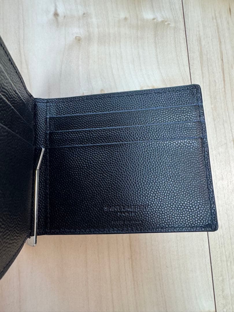 SAINT LAURENT マネークリップ&フラグメントケース　セット　ブラック