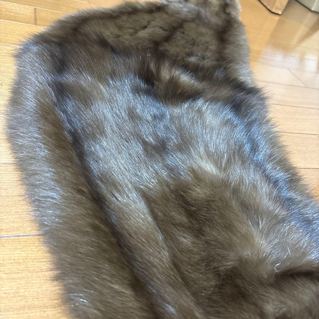 SOBOL ロシアンセーブル　襟巻き　毛皮