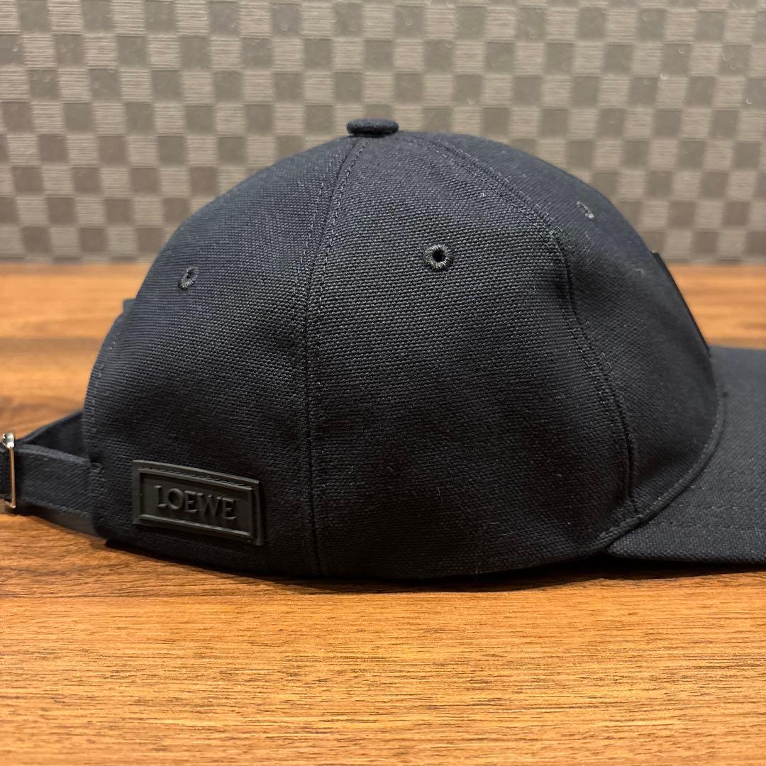 LOEWE パッチキャップ(キャンバス)