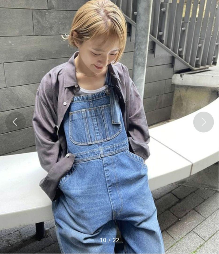 Spick & Span Shiori's デニムサロペット