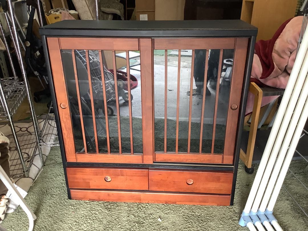 大洋株式会社　NAGOMI アンティーク風キャビネット