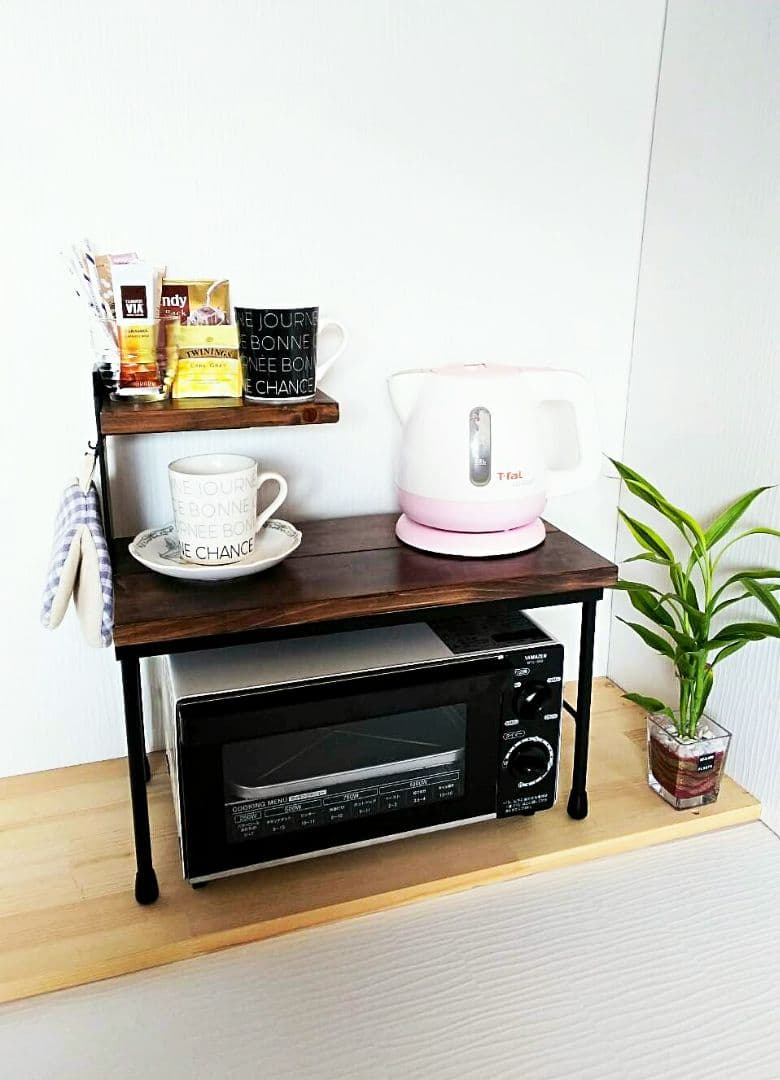 アイアン2段トースターラック