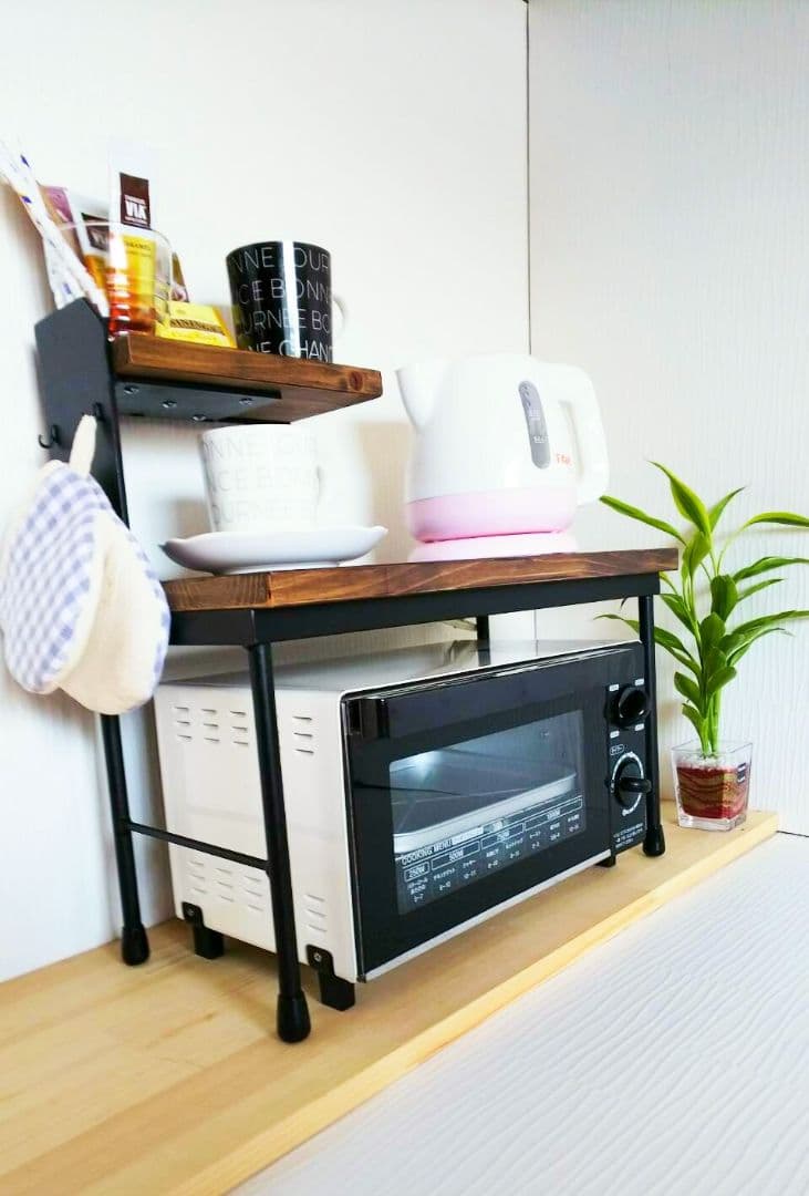 アイアン2段トースターラック