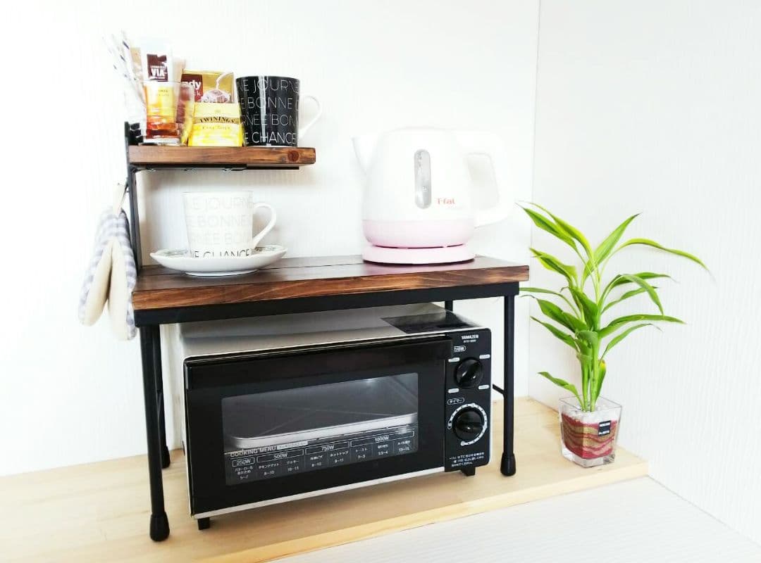 アイアン2段トースターラック