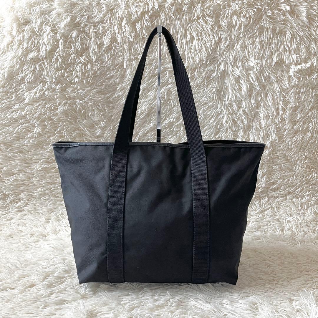 美品✨Herve Chapelier トートバッグ　舟型　ハンドバッグ　ブラック