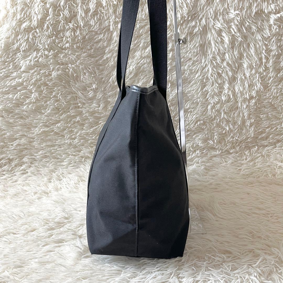 美品✨Herve Chapelier トートバッグ　舟型　ハンドバッグ　ブラック